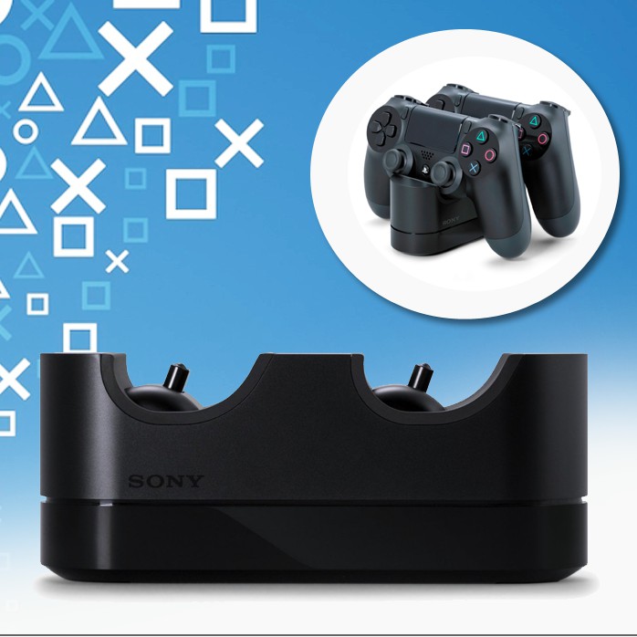 Dock sạc tay cầm PS4 chính hãng Sony, Đế sạc tay cầm PS4 Sony