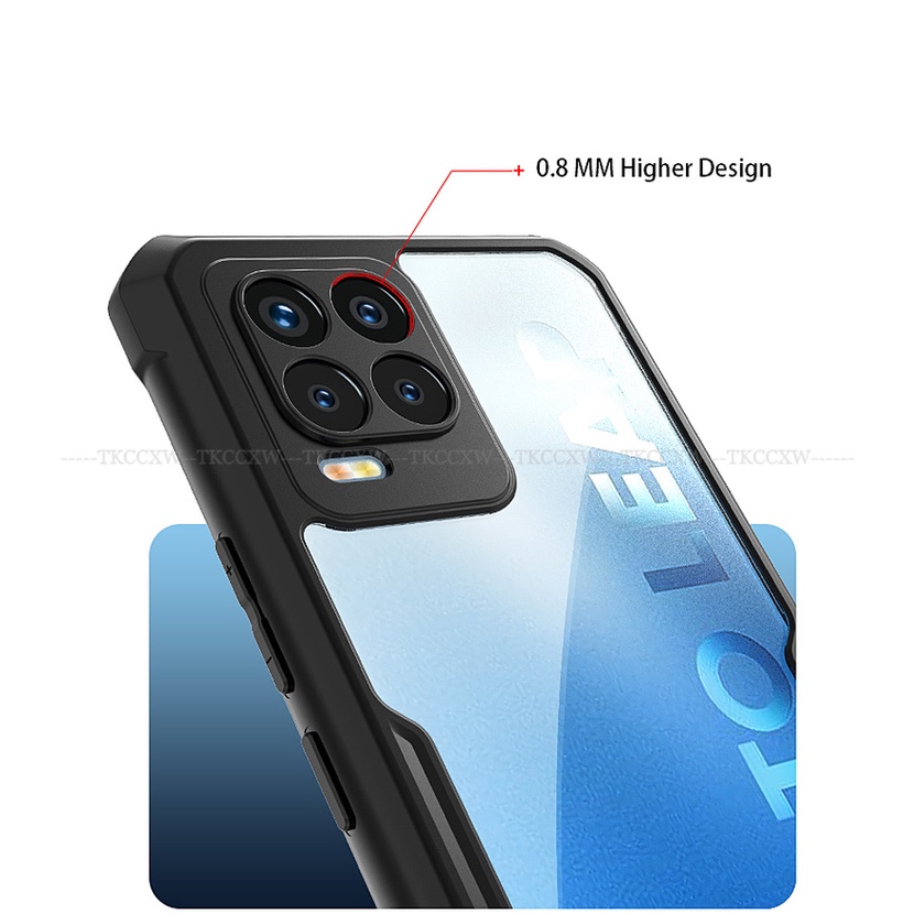 Ốp điện thoại mềm trong suốt chống sốc thích hợp cho Realme Narzo 50i 50A 8i GT Neo 2T Q3 Pro