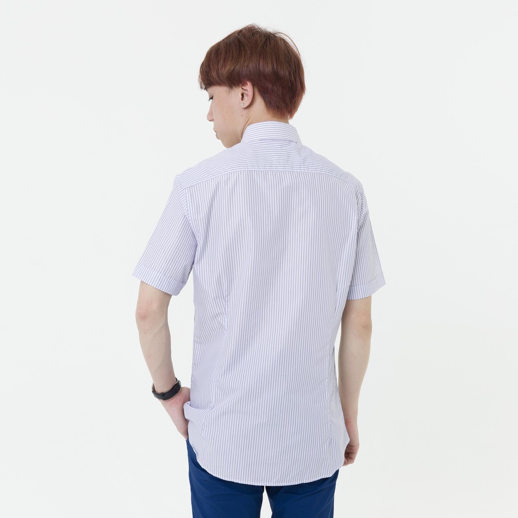 Áo Sơ Mi Nam Tay Ngắn Họa Tiết The Shirts Studio Hàn Quốc TD11S2716 -Size 95