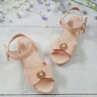Giày sandal cao gót 3 phân cho bé gái