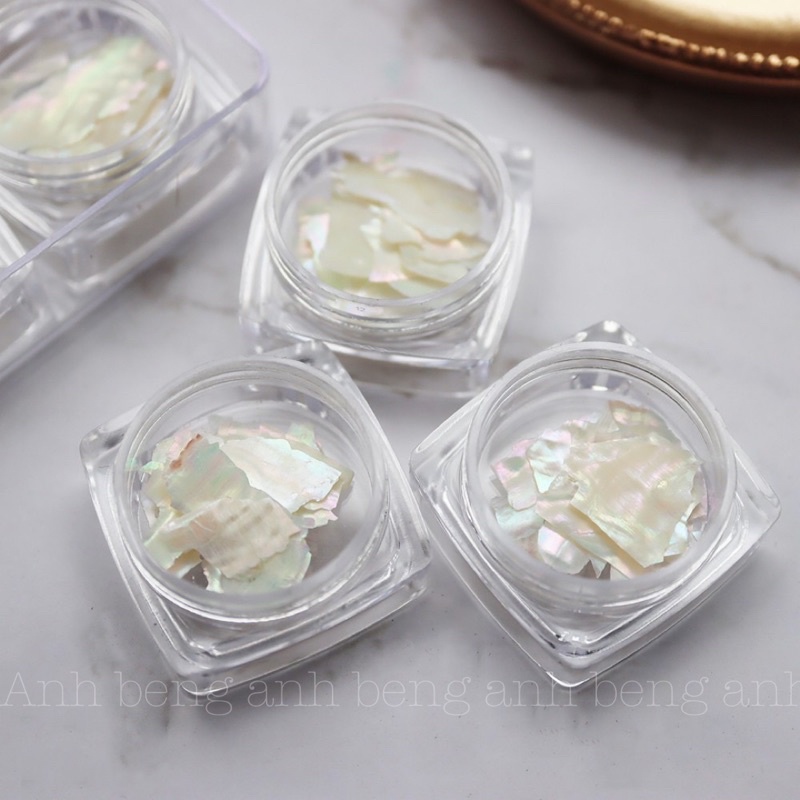 Xà cừ Nail trắng ngọc Trai ,Hot , ☄️FREESHIP☄️