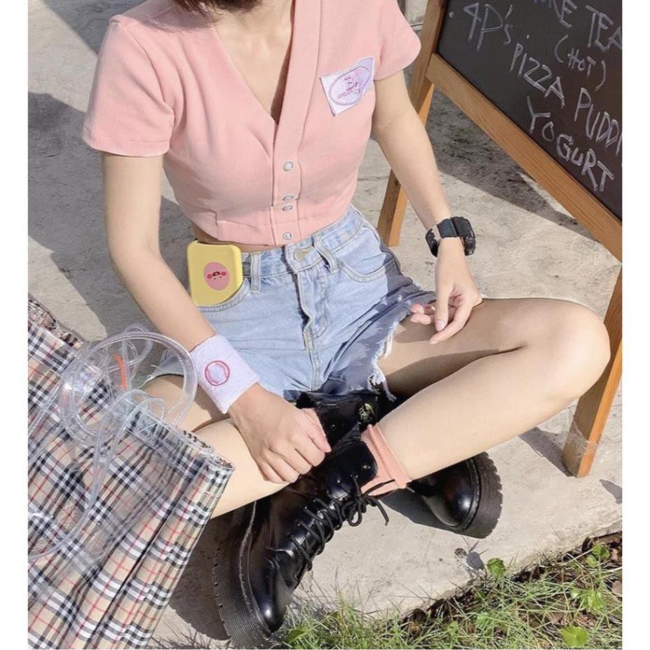 Áo CROPTOP BAE BANDAR Nữ (Form LỬNG TRÊN RÚN ạ)