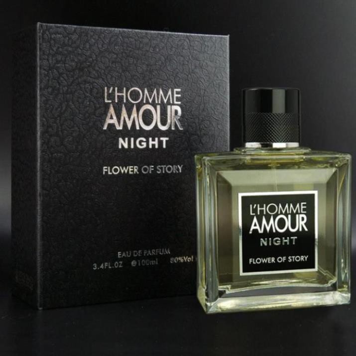 Hộp Quà Nước Hoa Nam Amour Dầu Thơm Nam 100ML - Hương Thơm Mạnh Mẽ - Thanh Lịch