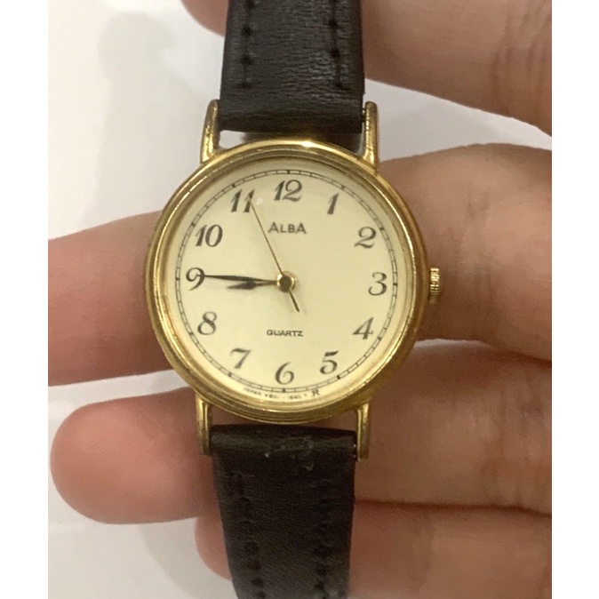 Đồng hồ nữ Si Nhật.Chính hãng ALBA.Size 24.Máy Japan