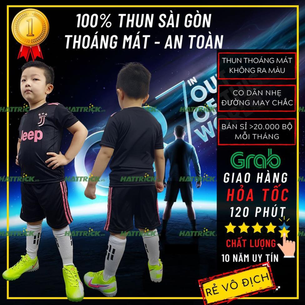 Đồ thể thao bóng đá trẻ em 2021 (11kg - 41kg), thun Sài Gòn thoáng mát, chất lượng, xưởng bán sỉ toàn quốc uy tín  ྇