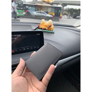 [Da thật Handmade] Ví da thật tối giản - Minimalist wallet