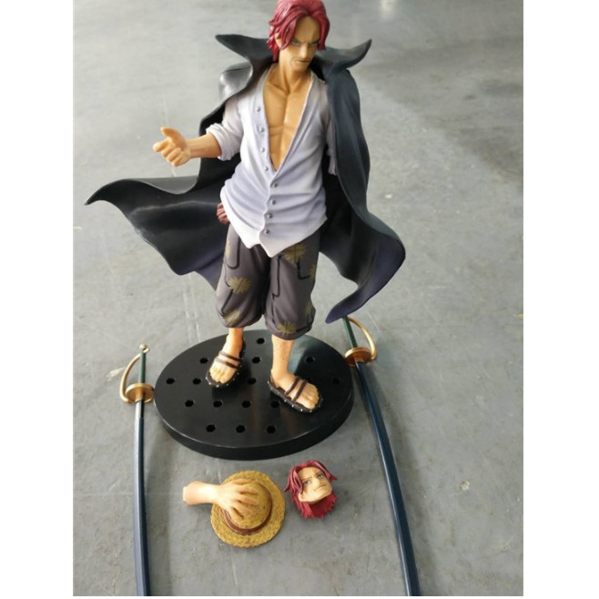 (Hết hàng) Mô hình Figue One Piece Tứ hoàng Shanks tóc đỏ Full box 18Cm