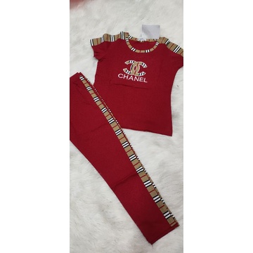 Bộ Quỳnh Anh tay ngắn quần dài thun cotton thái sale