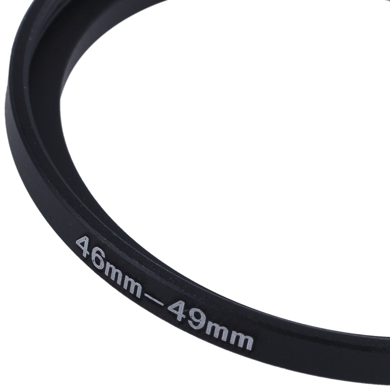 46mm to 49mm Camera Filter Lens 46mm-49mm Step Up Ring Adapter