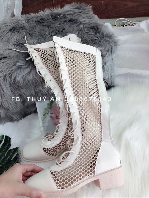 (Bốt lưới đùi cao 6,5cm [ VIDEO +ẢNH THẬT] | BigBuy360 - bigbuy360.vn