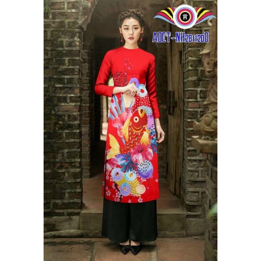 Vải áo dài Tết