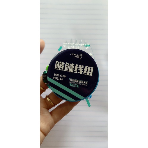 Trục Ohu làm sẵn có xoắn giữ mồi tiện dụng, đủ size_giá rẻ