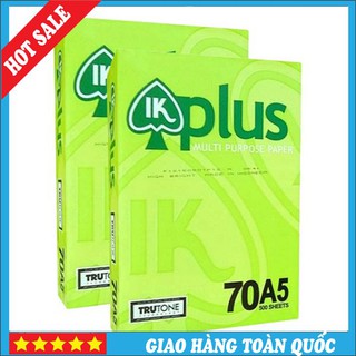 💕💕FREESHIP💕💕 Giấy In A5 IK Plus 70gsm