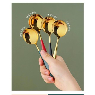 set thìa vàng Hoàng gia