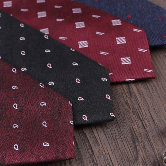 Cravat Nam cỡ trung 7cm cao cấp nhiều mẫu lựa chọn, cà vạt chú rể, Cavat dự tiệc, Calavat công sở CV-7135