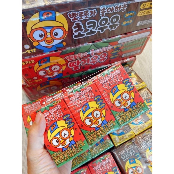 Sữa tươi Pororo - Sữa dinh dưỡng Pororo Hàn Quốc