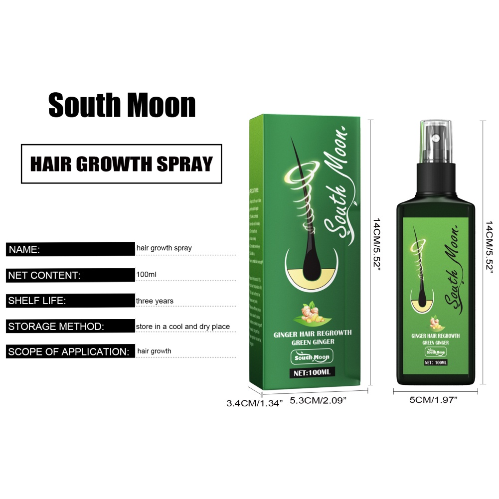 South Moon Kem Dưỡng Kích Thích Mọc Tóc 100Ml Phục Hồi Tóc Cho Salon Tóc-Ampere