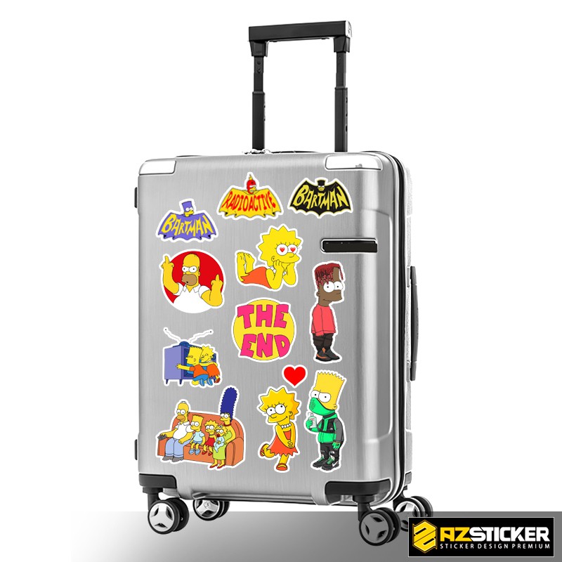 Set Hình Dán Sticker Simpson | Dán Nón Bảo Hiêm, Điện Thoại, Laptop, Bình Nước...Chống Nước, Chống Bay Màu