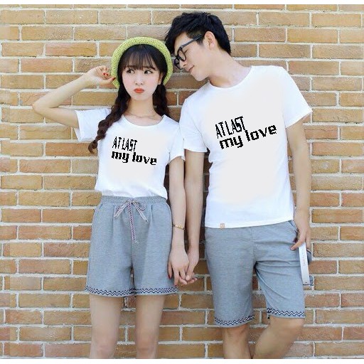 Áo Đôi Nam Nữ Unisex Tình Yêu Cuối Của Tôi