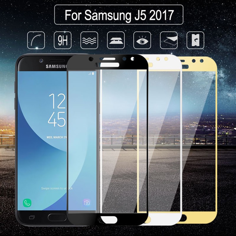 Miếng dán cường lực bảo vệ toàn diện dành cho Samsung Galaxy J3 J5 J7 2017
5.0