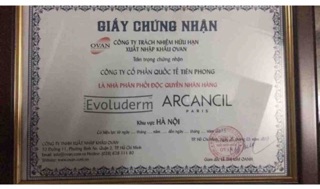 Nước tẩy trang evoluderm 250ml