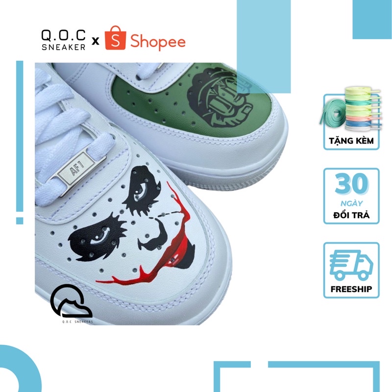 Giày Sneaker Air Force 1 Authentic Custom Joker