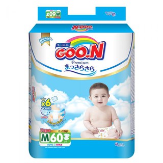 Bỉm Goon Premium dán S64/M60/L50