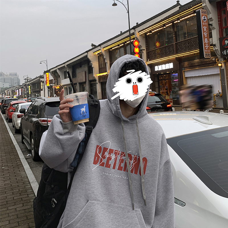 Áo Hoodie Dài Tay Dáng Rộng Cho Nam | BigBuy360 - bigbuy360.vn