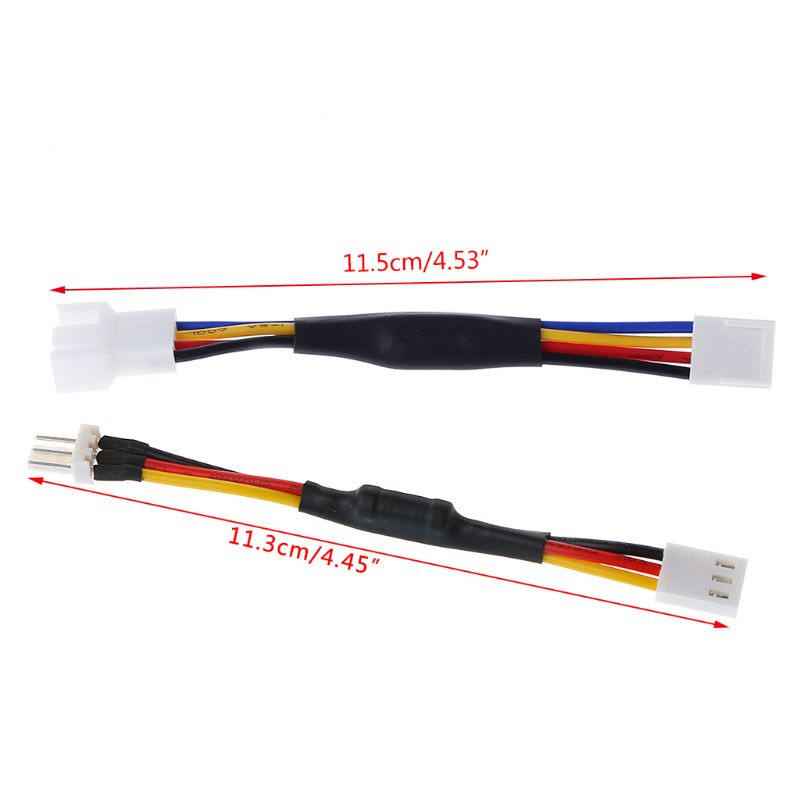 Set 27 Dây Cáp Kết Nối Quạt Tản Nhiệt Máy Tính Giảm Ồn