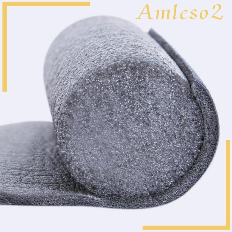 [AMLESO2]Self Adhesive Foam Door Bottom Seal Strip Soundproof Noise Reduction Rubber