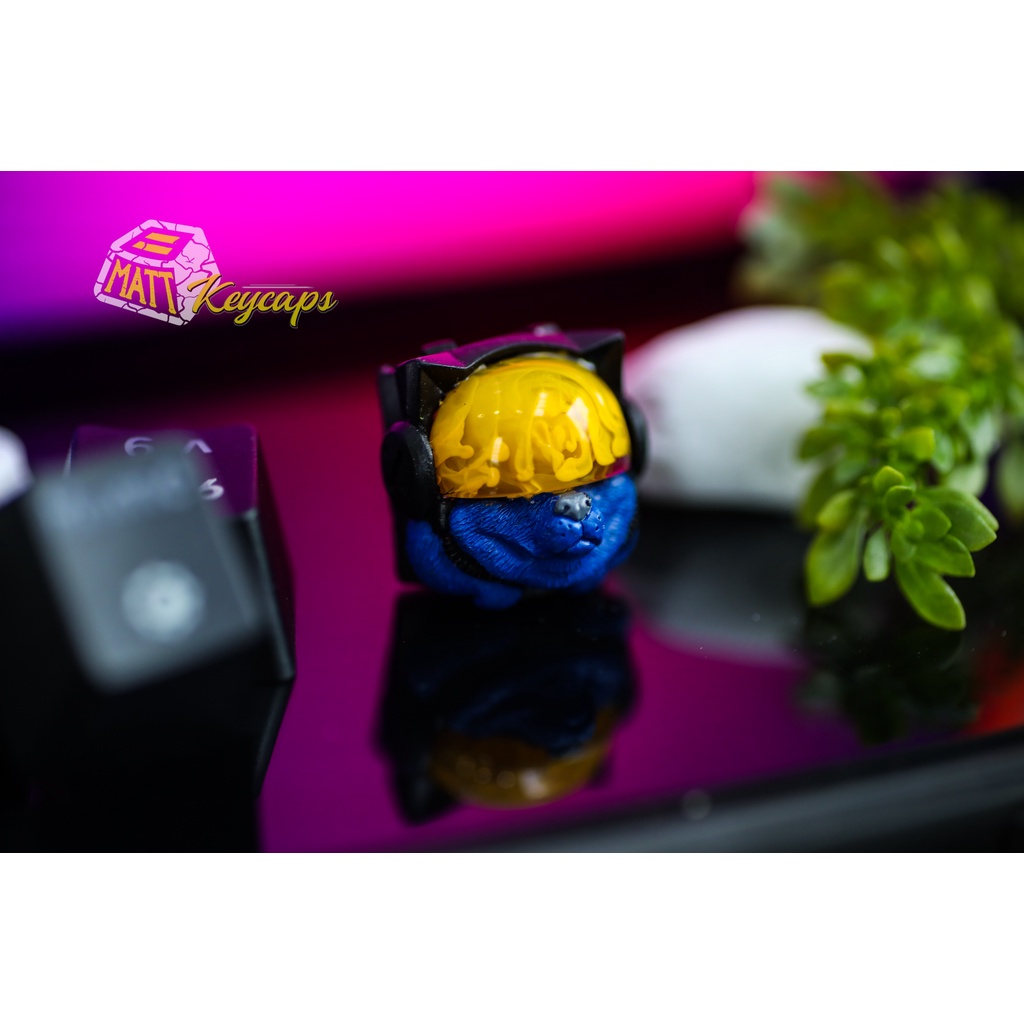Sirius Keycaps - Vàng Xanh - Artisan Keycaps - Nút bàn phím cơ - Trang trí bàn phím cơ Sirius
