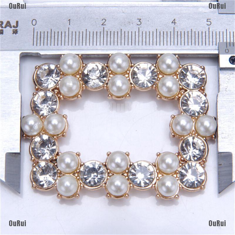 Phụ Kiện Ngọc Trai Giả Trang Trí Giày Sang Trọng Cho Nữ