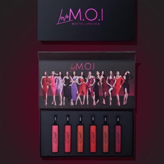 Set 6 son thỏi hồ ngọc hà love m.o.i special edition