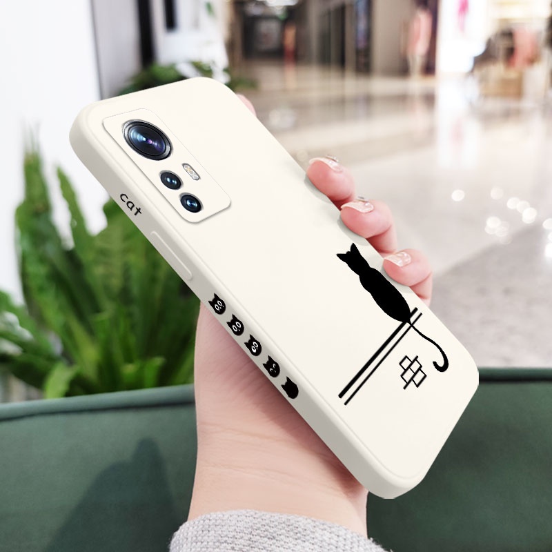 Ốp Điện Thoại Hình Mèo Năm Mới Sáng Tạo Cho Xiaomi Mi 12 12X 12S 11 Pro Lite Ultra 11Lite