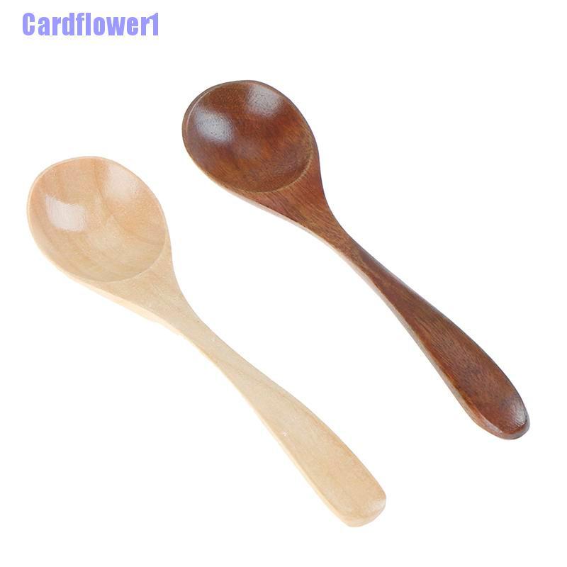 Muỗng Gỗ Múc Mật Ong / Kem / Trà / Cà Phê Tiện Lợi