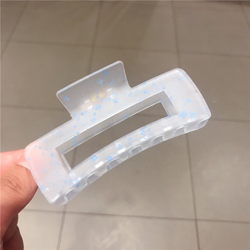 Kẹp Càng Cua Cỡ Lớn, Kẹp Tóc Kiểu Dáng Hình Chữ Nhật Phong Cách Hàn Quốc Trẻ Trung