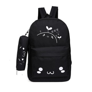 Bộ 2 món balo vải ,balo nữ,baloteen,balo đi học,balo hot,balo xinh,balo đa năng,balo da,balo kuteBalo, Balo nu