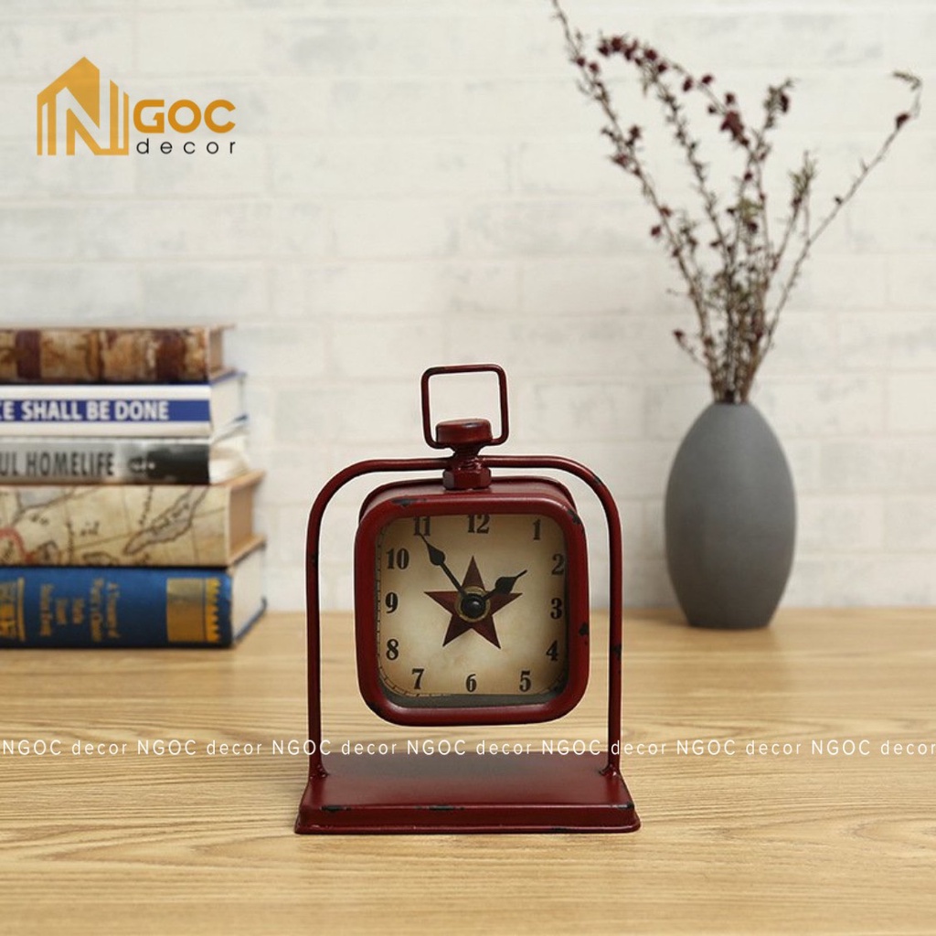 Đồng hồ để bàn/ đồ hồ style vintage