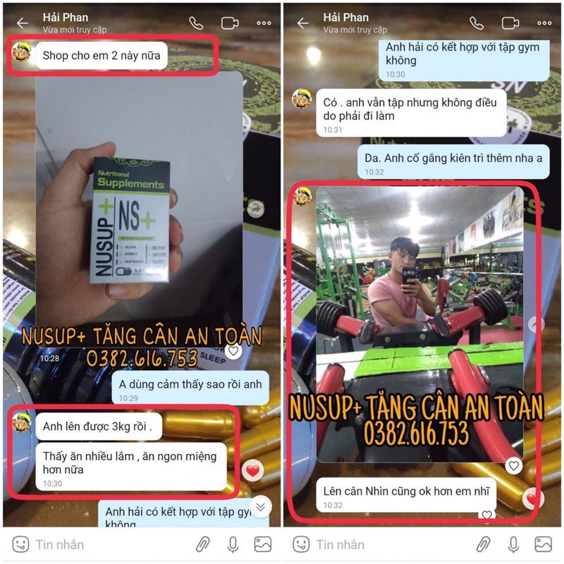 Nusup Plus - Giải pháp cho người GẦY