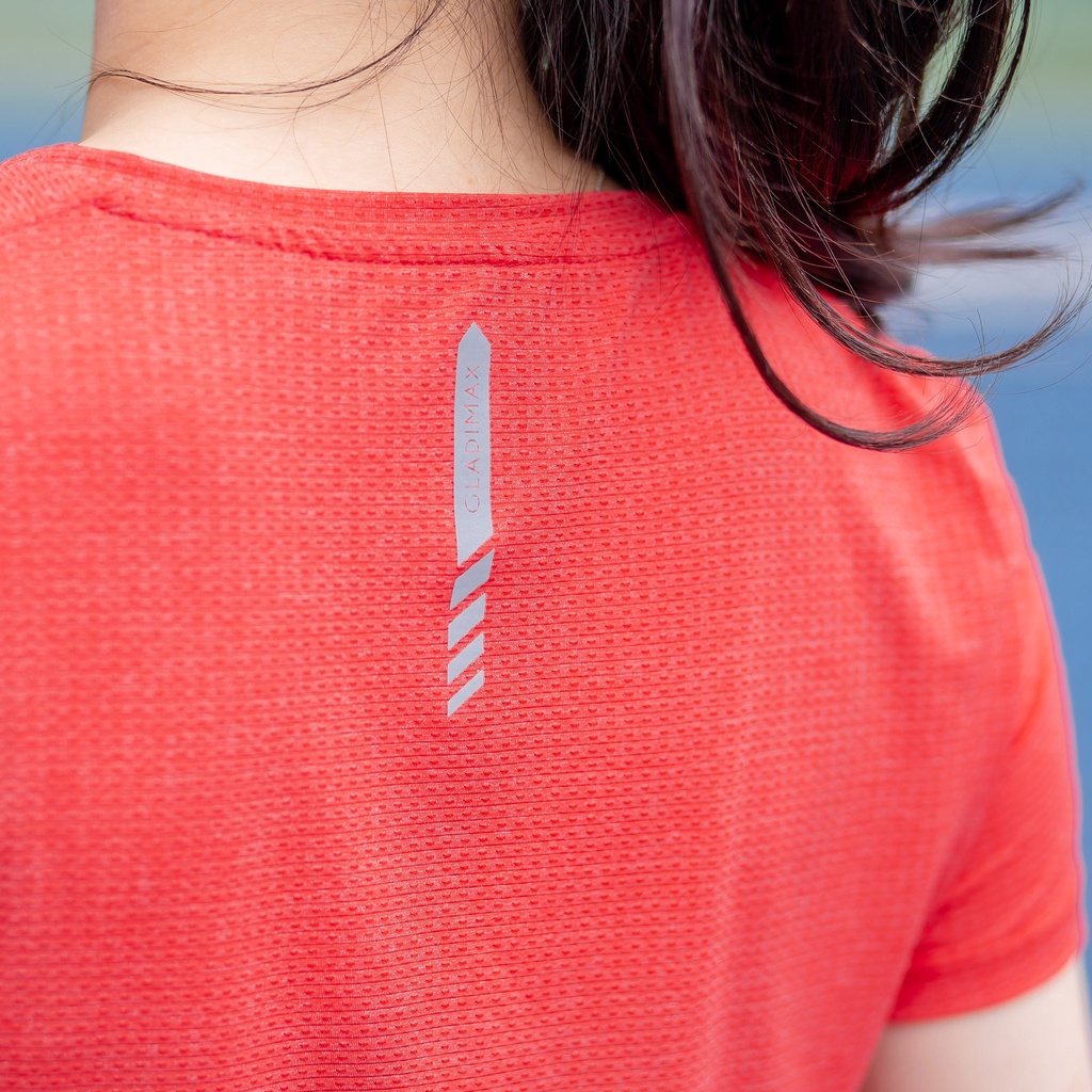 Áo thể thao Gladimax Tshirt G-Plus T005 vải lỗ thoáng khí, nhẹ, thấm hút nhanh phù hợp mọi hoạt động thể thao