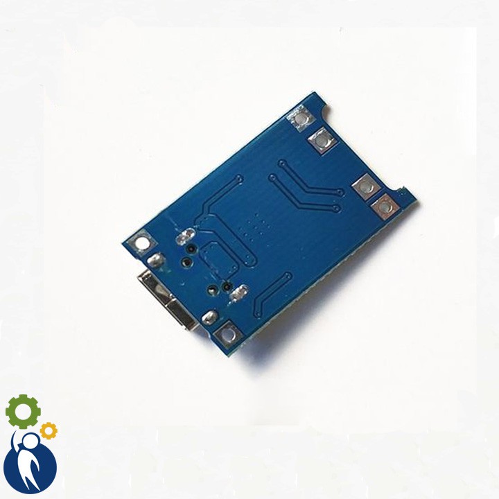 Mạch Sạc Pin 18650 TP4056 1A Có Bảo Vệ Đầu USB Type-C, điện áp vào 5VDC 29x17x4mm