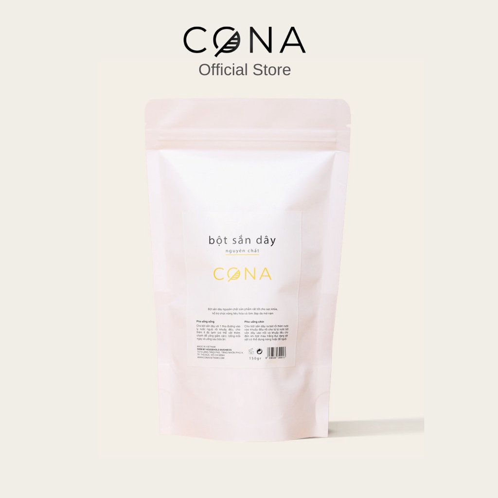 Bột sắn dây nguyên chất CONA 150gr tốt cho sức khỏe làm đẹp da giúp tăng kích thước vòng 1