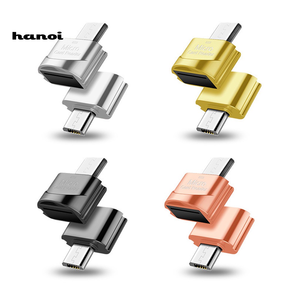 Đầu Đọc Thẻ Nhớ Tốc Độ Cao Micro-USB / Type-C TF Micro-SD OTG