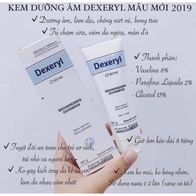 Kem dưỡng ẩm dexeryl