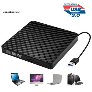 【OPHE】Đầu đọc đĩa CD-ROM DVD-RW VCD gắn ngoài kết nối USB 3.0 cho máy tính