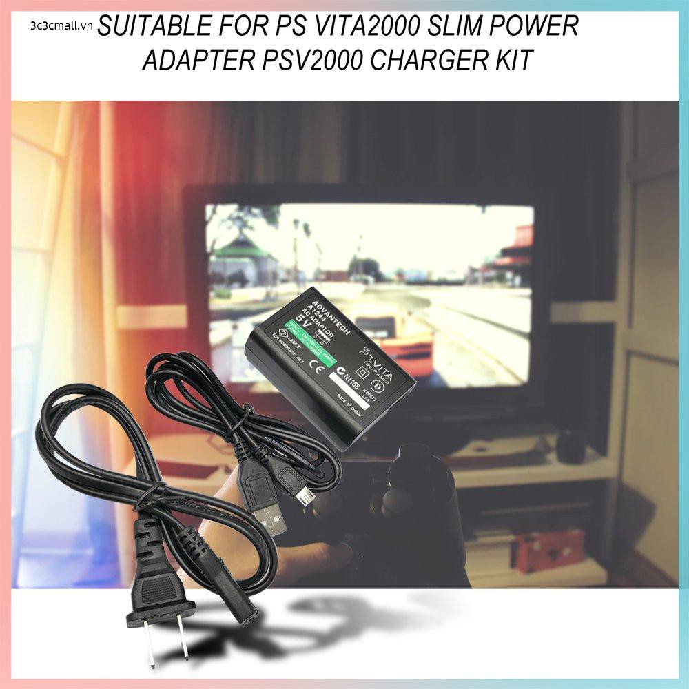✨chất lượng cao✨For Ps Vita 2000 Power Adapter Charger Set Game Charger Professional