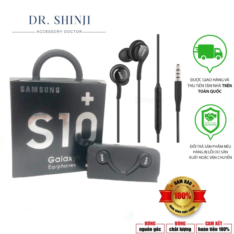 Tai Nghe Samsung AKG S10/s10+/S10plus ZIN Tai Nghe Android Chất Lượng Siêu Tốt - Bảo Hành 12 Tháng