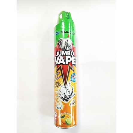 Bình Xịt Muỗi Jumbo Vape 2 Hương 600ml ( Bao Bì Mới)