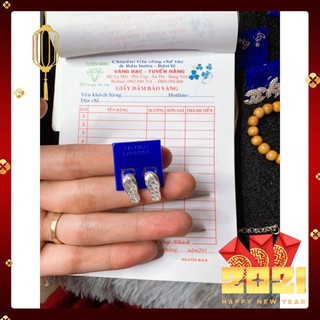 Bông tai nữ bạc( ảnh thật)