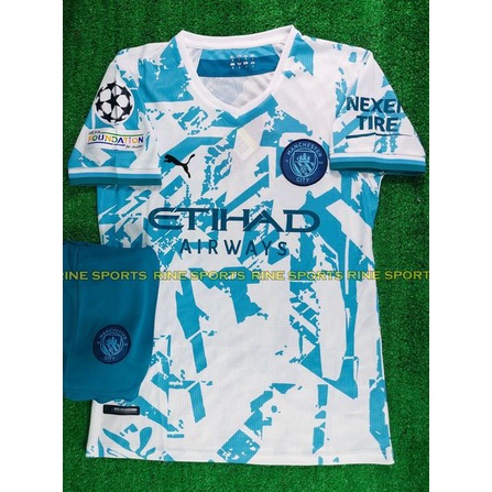 Bộ áo bóng đá MC ( Manchester City ) bản đặc biệt Super hàng thailand 2022-20232 Giống thi đấu